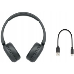 Outlet Słuchawki nauszne SONY WH-CH520 Bluetooth 5.2 bezprzewodowe Czarny