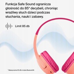 Outlet Słuchawki nauszne bezprzewodowe dla dzieci Belkin SoundForm Mini v3