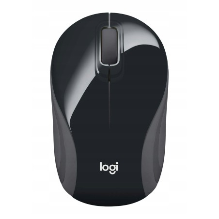 Outlet Logitech M187 Mini Myszka Bezprzewodowa USB 2.4 GHz 1000 DPI Czarna
