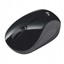 Outlet Logitech M187 Mini Myszka Bezprzewodowa USB 2.4 GHz 1000 DPI Czarna