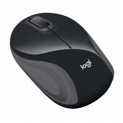 Outlet Logitech M187 Mini Myszka Bezprzewodowa USB 2.4 GHz 1000 DPI Czarna