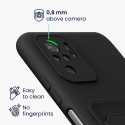 Outlet Etui Plecki do Xiaomi Redmi Note 10 Redmi Note 10s Kwmobile Czarny