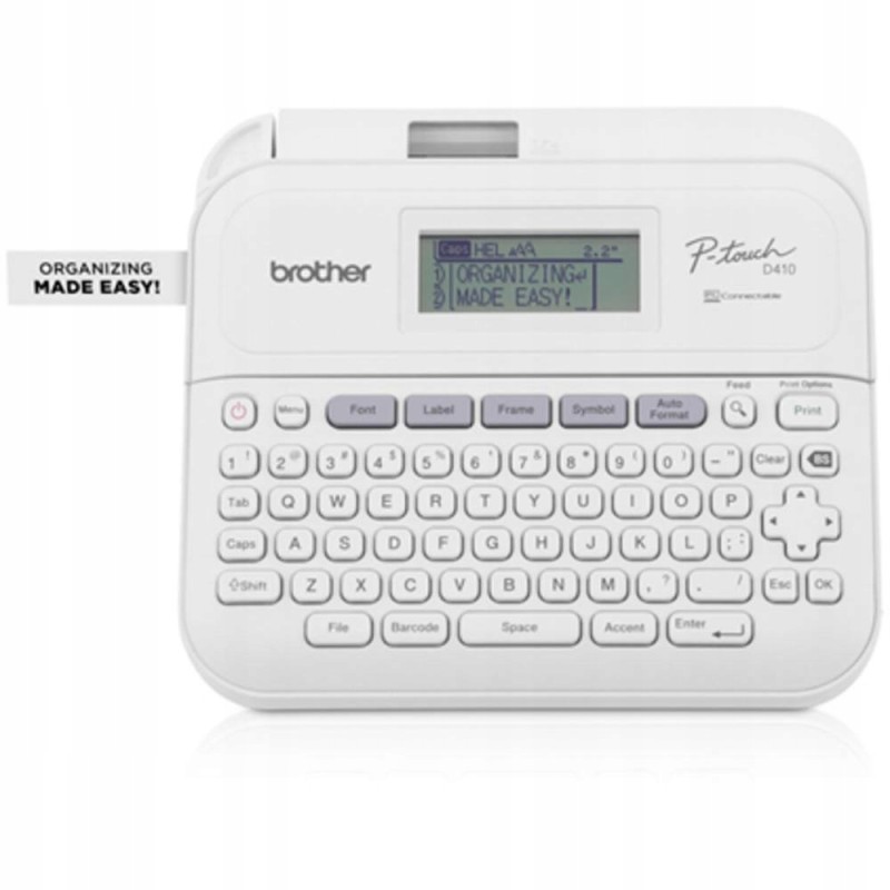 Outlet Drukarka etykiet termotransferowy Brother PT-D410 180 x 180 DPI 20