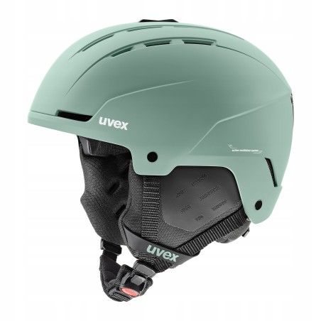 Outlet Kask narciarski UVEX Stance oxid green matt r. S 51-55 cm Hard Shell