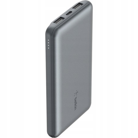 Outlet Powerbank Belkin 10000 mAh 10000mAh 2x USB-A / USB-C Szary