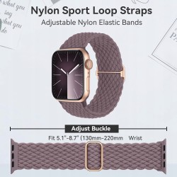 Pleciony pasek do Apple Watch 44-49mm unisex 5 szt. Chinbersky