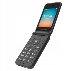 Telefon komórkowy myPhone Flip II 48 MB / 128 MB 4G (LTE) niebieski