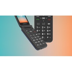 Telefon komórkowy myPhone Flip II 48 MB / 128 MB 4G (LTE) niebieski