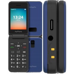 Telefon komórkowy myPhone Flip II 48 MB / 128 MB 4G (LTE) niebieski
