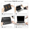 Outlet Etui MOSISO z wentylacją do MacBook Air 13" M4-2 2022-2025 Zielony