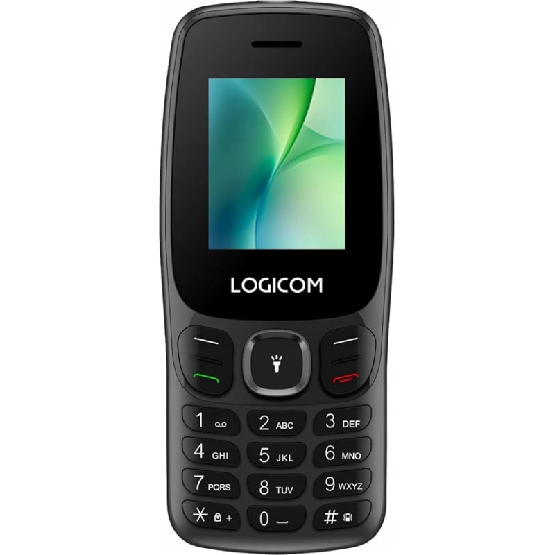 Outlet Telefon komórkowy Logicom Le Up 1 GB / 32 GB 4G (LTE) czarny