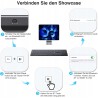 Outlet TECURS Bezprzewodowa klawiatura Bluetooth układ klawiatury QWERTZ