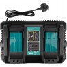 Outlet Dwuportowa ładowarka Makita DC18RD 14.4V-18V BL1830 LabTEC UK