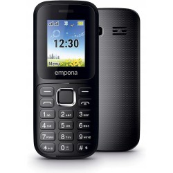Outlet Telefon Emporia FN313 2G z przyciskiem SOS 1,77" Bluetooth Czarny
