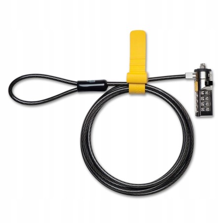 Outlet Blokada do laptopów Kensington Standard 1,8m linka z szyfrem czarny