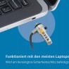 Outlet Blokada do laptopów Kensington Standard 1,8m linka z szyfrem czarny