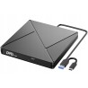 Outlet Umaniy napęd zewnętrzny CD DVD USB 3.0 USB C nagrywarka
