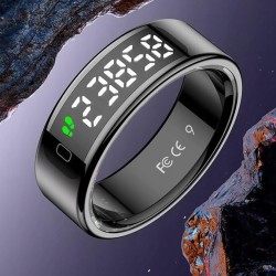Smart Ring OBA R15 Inteligentny pierścień z wyświetlaczem 5 ATM r.12