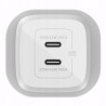 Outlet Belkin 45W PD PPS Dual USB-C GaN Charger White
