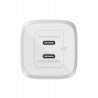 Outlet Belkin 45W PD PPS Dual USB-C GaN Charger White