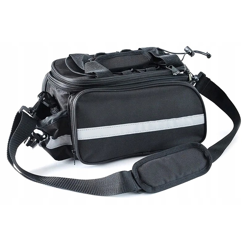 Outlet OUTLET TORBA ROWEROWA SAKWA POJEMNA TYLNA 30L Bagażnik + Pokrowiec