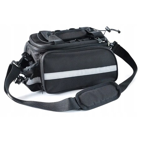 Outlet OUTLET TORBA ROWEROWA SAKWA POJEMNA TYLNA 30L Bagażnik + Pokrowiec