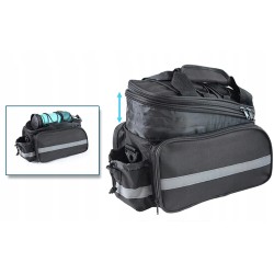 Outlet OUTLET TORBA ROWEROWA SAKWA POJEMNA TYLNA 30L Bagażnik + Pokrowiec