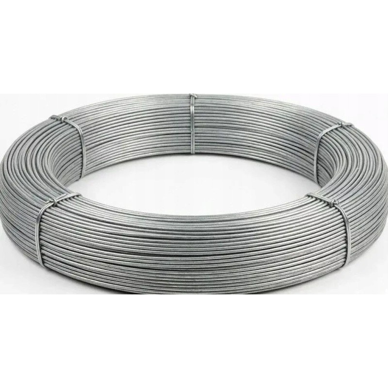 Outlet Drut naciągowy ocynkowany Tradex Diffusion 2.7mm 50m Srebrny