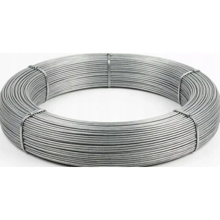 Outlet Drut naciągowy ocynkowany Tradex Diffusion 2.7mm 50m Srebrny