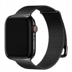Outlet Fullmosa Bransoletka Milaneza do Apple Watch 42/41/40/38mm Czarna
