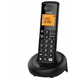 Outlet Telefon bezprzewodowy Alcatel E260 S VOICE Czarny OPIS
