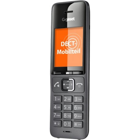 Outlet Telefon bezprzewodowy Gigaset 520HX Ze Stacją Czarny Język Polski