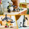 Outlet LEGO Creator 3 w 1 Dzikie zwierzęta: rodzina panda delfin pingwin