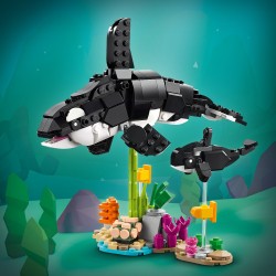 Outlet LEGO Creator 3 w 1 Dzikie zwierzęta: rodzina panda delfin pingwin
