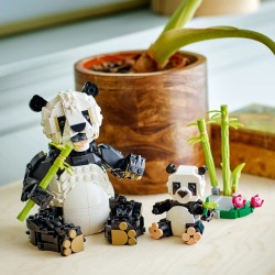Outlet LEGO Creator 3 w 1 Dzikie zwierzęta: rodzina panda delfin pingwin