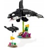 Outlet LEGO Creator 3 w 1 Dzikie zwierzęta: rodzina panda delfin pingwin