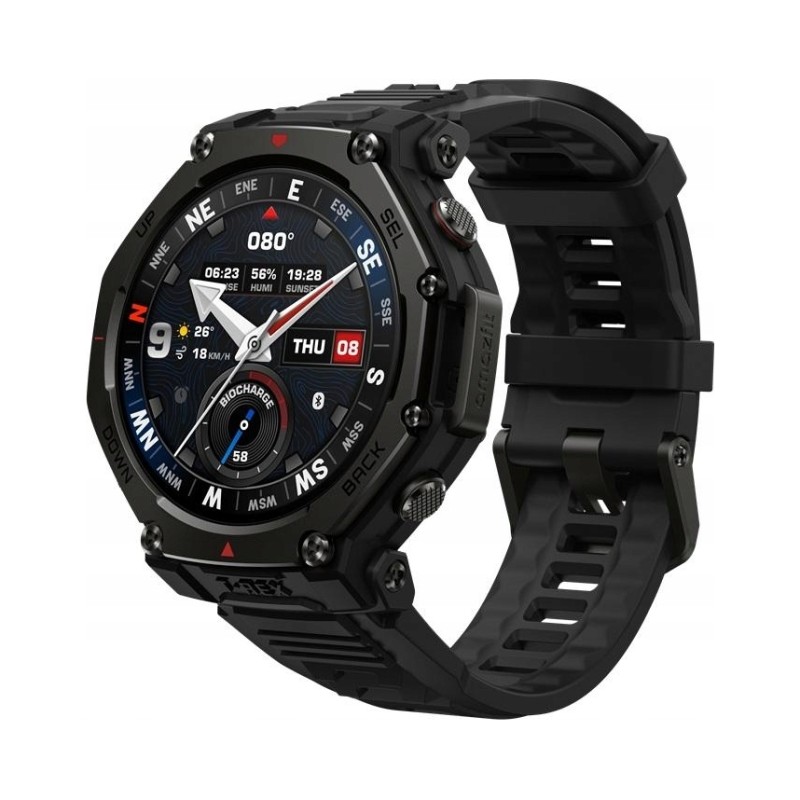 Outlet Smartwatch Amazfit T-Rex 3 Pro TacticalBlack 48mm 1.5" AMOLED Czarny