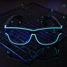 Outlet Ainiv Okulary LED z niebieskim podświetleniem, 3 tryby, USB-C,