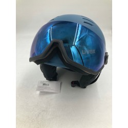 Outlet Kask narciarski Uvex Wanted Visor Stone Blue Matt M 54-58cm