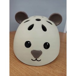 Kask rowerowy dziecięcy ochronny Hudora Beary r. XS 48-52 cm z regulacją