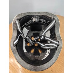Kask rowerowy dziecięcy ochronny Hudora Beary r. XS 48-52 cm z regulacją