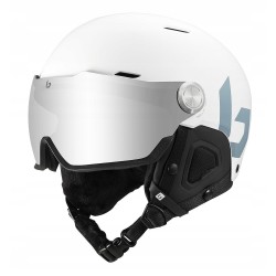 Outlet Kask narciarski z goglami Bolle Might Visor M 55-59 cm Biały