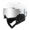 Outlet Kask narciarski z goglami Bolle Might Visor M 55-59 cm Biały