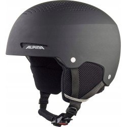 Kask narciarski Alpina Zupo 3 powłoki rozmiar 51-55 cm Czarny Matowy