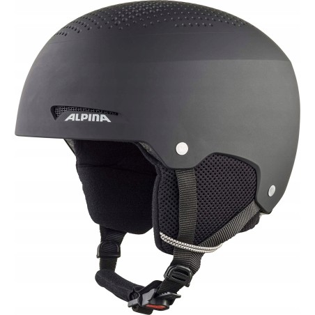 Kask narciarski Alpina Zupo 3 powłoki rozmiar 51-55 cm Czarny Matowy