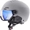 Kask narciarski Uvex Wanted Visor 3007 58-61 cm Matowo Szary