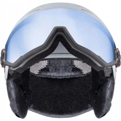 Kask narciarski Uvex Wanted Visor 3007 58-61 cm Matowo Szary