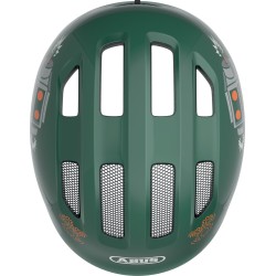Kask rowerowy dziecięcy z robotem Abus Smiley 3.0 M 50-55cm Zielony