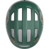 Kask rowerowy dziecięcy z robotem Abus Smiley 3.0 M 50-55cm Zielony