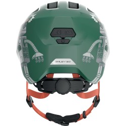 Kask rowerowy dziecięcy z robotem Abus Smiley 3.0 M 50-55cm Zielony
